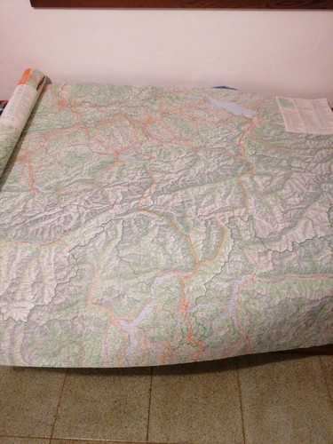 Grande carta mappa svizzera - carta,