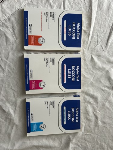 Libri alpha test - alpha, bocconi