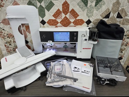 Bernina 830 sewing embroidery - bernina,