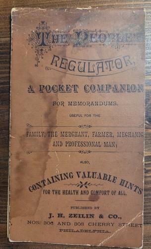 C1885 the people regulator - c1885,