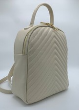 Zainetto Donna Vera Pelle Zaino Donna Trapuntato Made in Italy Misura 26x23x10
