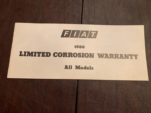Original fiat 1980 limited - original,