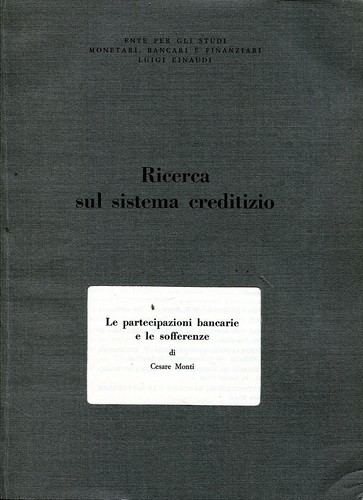 Cesare monti ricerca sul - monti,