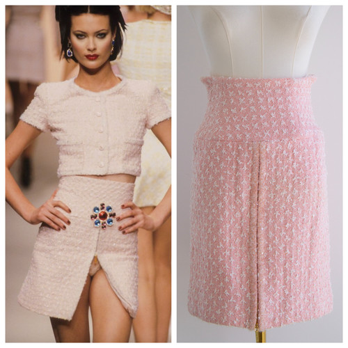 Chanel minigonna vintage - chanel,