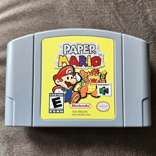 Nintendo n64 paper mario - n64,