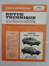RTA - LANCIA DELTA et PRISMA 1300-1500-1600- 1600GT-1600HF