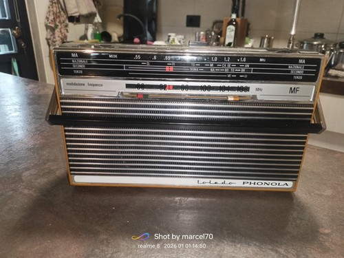 Rare transistor toledo phonola - toledo,