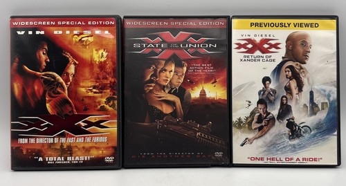 Xxx trilogy dvd lot - lot, diesel