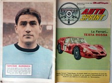 ALBI DELL'INTREPIDO 865/1962_FERRARI TESTA ROSSA _BURGNICH _VESPA AUTO SPRINT k0