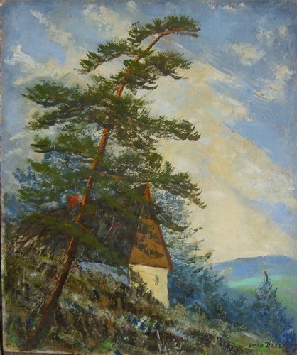 Franz ditte ölgemälde - ,