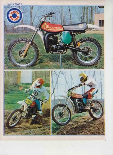 Advertising test moto montesa - advertising,