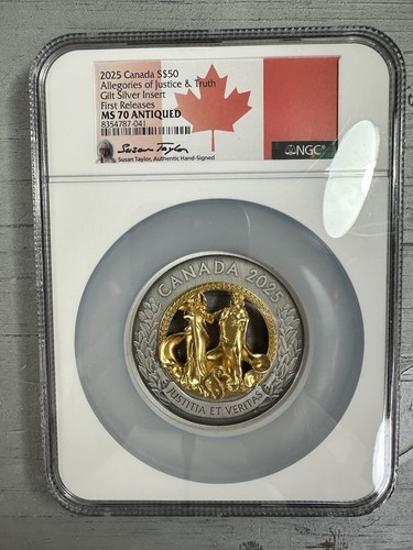 2025 canada oncia argento - canada, 5