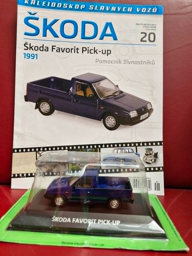 Deagostini skoda favorit - deagostini,