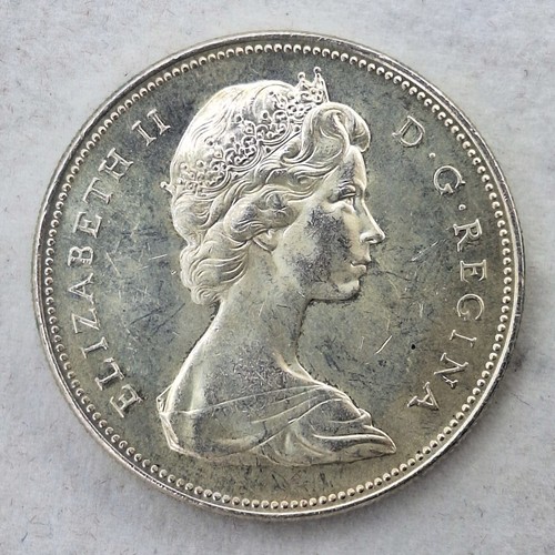 1965 canada dollar silver - canada,