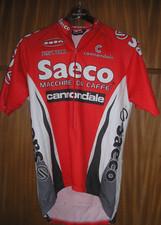 SAECO CANNONDALE TEAM VINTAGE MAGLIA JERSEY CYCLING CICLISMO CYCLISME SIZE L
