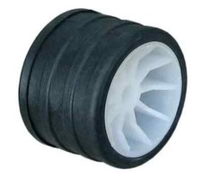 RULLO LATERALE D105x80 F15 PER CARRELLO BARCA NAUTICA