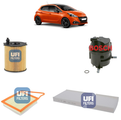 Kit tagliando filtri - 4, ufi