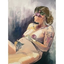 Quadro figura nudo originale
