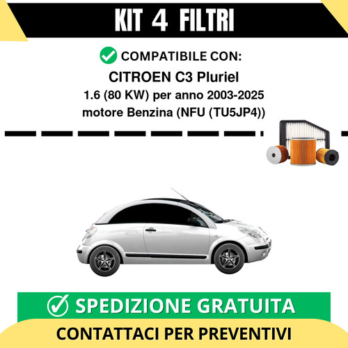 Kit filtri tagliando - 4,
