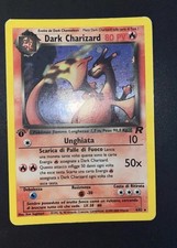 Dark Charizard 4/82 holo 1ed 1 Edizione Team Rocket ITA