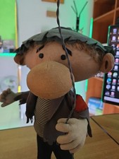 Spazza Camino Panno Lenci Raro Pupazzo Epoca