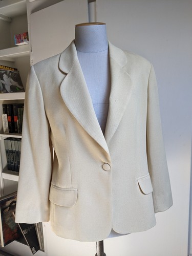 Veste tailleur ecru 42 - tailleur, .42