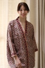 Kimono Duster In Seta Pura