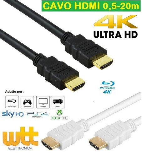 Cavo hdmi ultra hd - 2k,