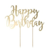 CAKE TOPPER HAPPY BIRTHDAY