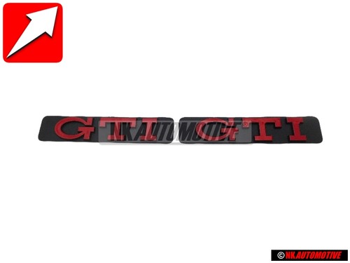 Originale gti scritta - originale,