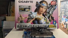 Gigabyte ATI Radeon 4650 1024MB DDR2 scheda video con scatola originale
