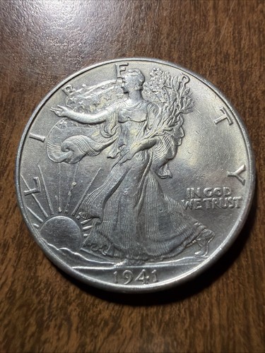 1941 walking liberty mezzo - 1941-d,
