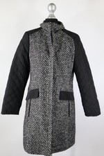 Cappotto bianco e nero Lebek