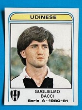 GUGLIELMO BACCI 319 UDINESE Figurine Panini Album CALCIATORI 1980 81 1981 NEW