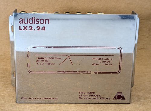Audison 24 crossover - audison, lx