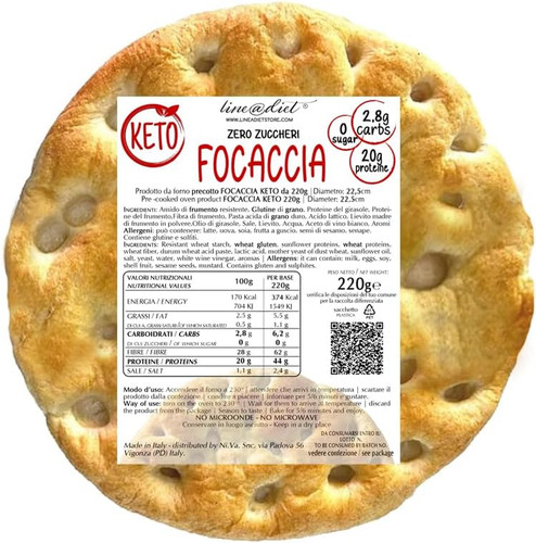 Keto focaccia - keto,