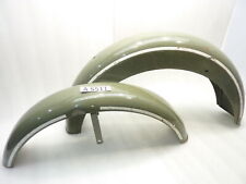Parafanghi Guzzi Nuovo Falcone militare coppia anteriore e posteriore nuovi f...