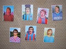 LOTTO 7 FIGURINE RELI CALCIATORI CAMPIONATO CALCIO 1972-73 WICKPALEK NANNI FOGLI