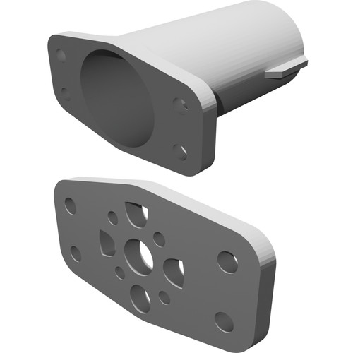 Staffa supporto motore 3d - supporto, in