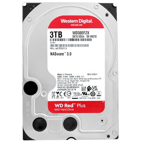 Red wd30efzx 3tb 5400rpm - wd,