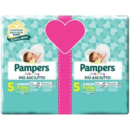 Pampers baby dry junior - dry, taglia