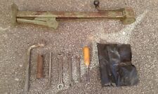 Cric Sollevatore + Borsetta Porta Attrezzi x auto d'epoca Fiat Lancia Alfa Romeo