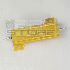 Resistenza corazzata 50 W 1 ohm corpo in alluminio - ART. N006