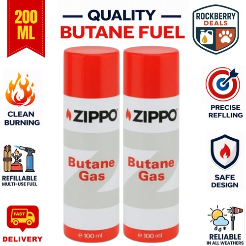 Genuine zippo butane gas - butane, 100ml