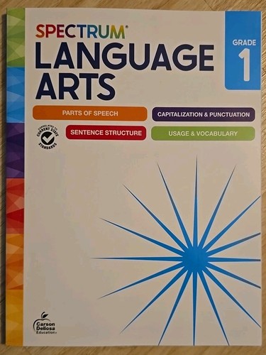 Spectrum language arts - language,