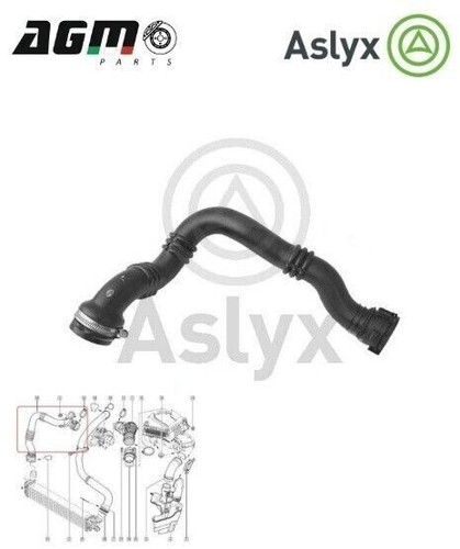 Tubo manicotto intercooler - manicotto,