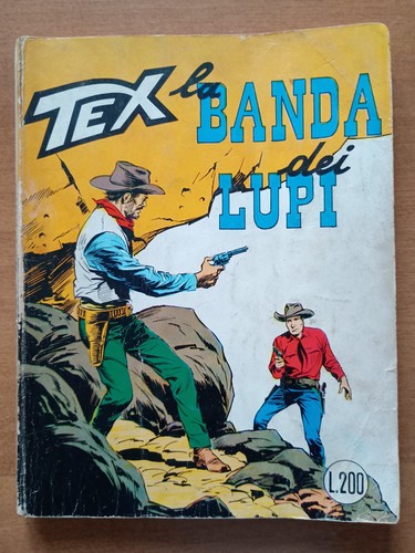 Tex banda dei lupi - tex,