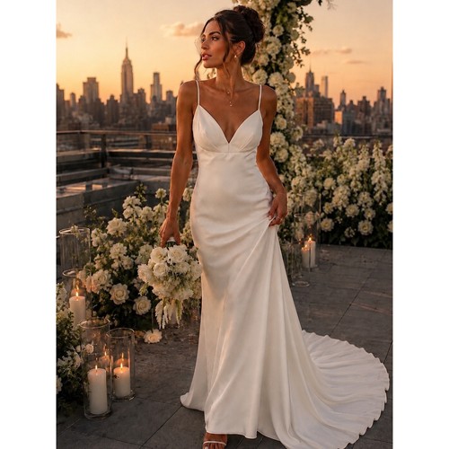 Maxi abito sposa katie may - abito, da