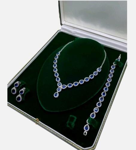 Zaffiro squisito set - squisito, gioielli