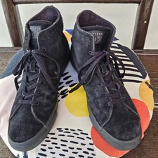 CONVERSE - ONE☆STAR -  SCARPE DA UOMO - (Nere scamosciate) - Taglia 44